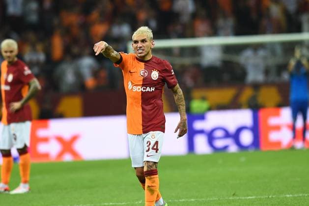 Lucas Torreira of Galatasaray during the UEFA Champions League match between Galatasaray and F.C. Copenhagen at Ali Sami Yen Sports Complex Rams Park Arena on September 20, 2023 in Istanbul, Turkey. Istanbul Turkey Copyright: xSeskimPhotox Gsaray-Copenhagen-20923 (86)