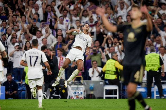 Real Madrid v 1. FC Union Berlin, UEFA Champions League, Group C, Football, Santiago Bernabeu Stadium, Marid, Spain - 20 Sep 2023  Copyright: xRubenxAlbarran Shutterstockx 14112586ch