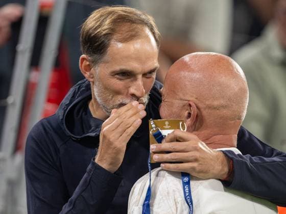 Thomas Tuchel FC Bayern Muenchen, Head Coach , GER, FC Bayern Muenchen FCB vs Manchester United MUN , Football, Champions League, Group Stage, Season 2023 2024, 20 09 2023, DFB DFL regulations prohibit any use of photographs as image sequences and or quasi video , GER, FC Bayern Muenchen FCB vs Manchester United MUN , Football, Champions League, Group Stage, Season 2023 2024, 20 09 2023 Muenchen Copyright: xEibner-Pressefoto SaschaxWaltherx EP_EER