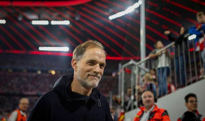 Munic, Germany 20th Sep 2023 coach Thomas Tuchel Munich FC Bayern Munich Manchester United 20 09 2023