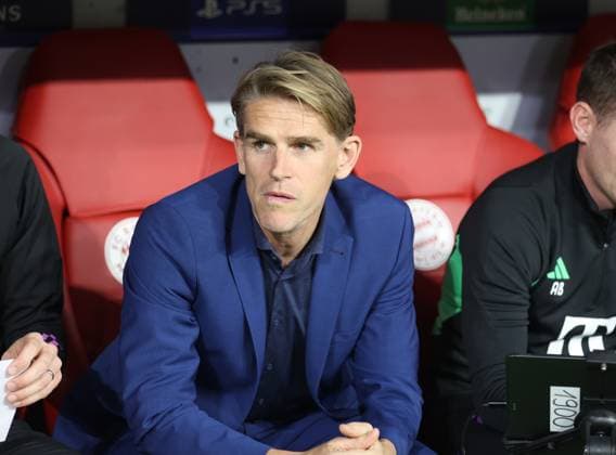 Munich, Germany 20 September 2023 Football, Men, Champions League, 1 Matchday, Season 2023 2024, FC Bayern Munich Manchester United, Allianz Arena Christoph Freund, Sports Director FC Bayern Munich on the Bench