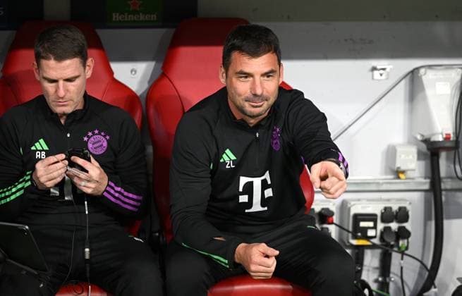 FOOTBALL CHAMPIONS LEAGUE SEASON 2023 2024 Preliminary Round Group A 1 Matchday FC Bayern Muenchen Manchester United FC 20 09 2023 Co Coach Zsolt Loew re, FC Bayern Muenchen