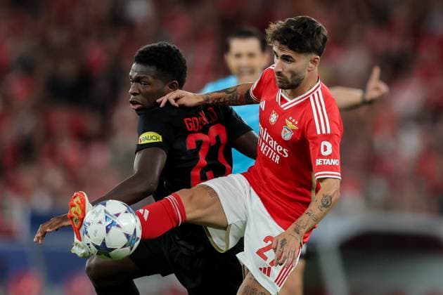 Football, CL, Benfica Lisbon - FC Red Bull Salzburg