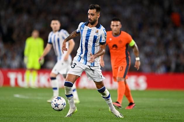 Editorial use only Real Sociedad v Inter Milan, UEFA Champions League match, Group D, date 1. Football, Reale Arena Stadium, San Sebastian, Spain - 20 Sept 2023 Editorial use only  Copyright: xShutterstockx 14113348s