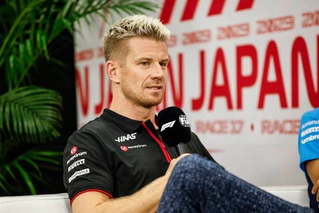 HULKENBERG Nico (ger), Haas F1 Team VF-23 Ferrari, portrait press conference, PK, Pressekonferenz during the 2023 Formula 1 Lenovo Japanese Grand Prix, 16th round of the 2023 Formula One World Championship, WM, Weltmeisterschaft from September 22 to 24, 2023 on the Suzuka International Racing Course, in Suzuka - F1 - JAPANESE GRAND PRIX 2023 DPPI Panoramic  00123036__R3_2122