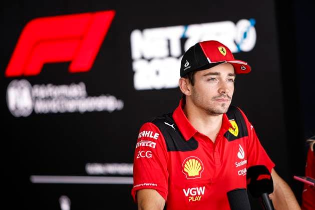 LECLERC Charles (mco), Scuderia Ferrari SF-23, portrait during the 2023 Formula 1 Lenovo Japanese Grand Prix, 16th round of the 2023 Formula One World Championship, WM, Weltmeisterschaft from September 22 to 24, 2023 on the Suzuka International Racing Course, in Suzuka - F1 - JAPANESE GRAND PRIX 2023 DPPI Panoramic  00123036__R3_2353