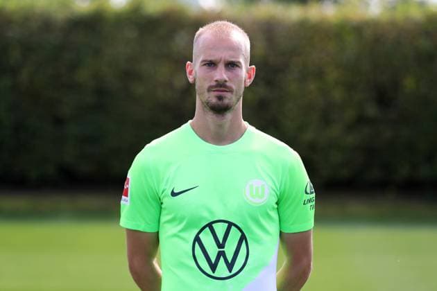 VfL Wolfsburg Wolfsburg, 20 09 2023, FOOTBALL VfL Wolfsburg, 1 Bundesliga, season 2023 24 photo session, Vaclav Cerny VfL Wolfsburg Wolfsburg