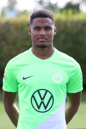 VfL Wolfsburg Wolfsburg, 20 09 2023, FOOTBALL VfL Wolfsburg, 1 Bundesliga, season 2023 24 photo session, Amin Sarr VfL Wolfsburg Wolfsburg