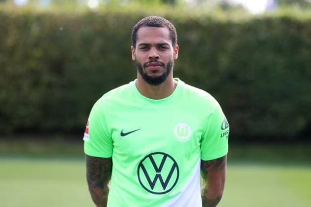 VfL Wolfsburg Wolfsburg, 20 09 2023, FOOTBALL VfL Wolfsburg, 1 Bundesliga, season 2023 24 photo session, Lukas Nmecha VfL Wolfsburg Wolfsburg