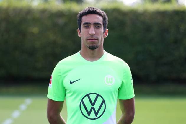 VfL Wolfsburg Wolfsburg, 20 09 2023, FOOTBALL VfL Wolfsburg, 1 Bundesliga, season 2023 24 photo session, Tiago Tomas VfL Wolfsburg Wolfsburg