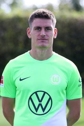 VfL Wolfsburg Wolfsburg, 20 09 2023, FOOTBALL VfL Wolfsburg, 1 Bundesliga, season 2023 24 photo session, Joakim Maehle VfL Wolfsburg Wolfsburg