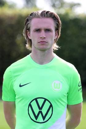 VfL Wolfsburg Wolfsburg, 20 09 2023, FOOTBALL VfL Wolfsburg, 1 Bundesliga, season 2023 24 photo session, Patrick Wimmer VfL Wolfsburg Wolfsburg