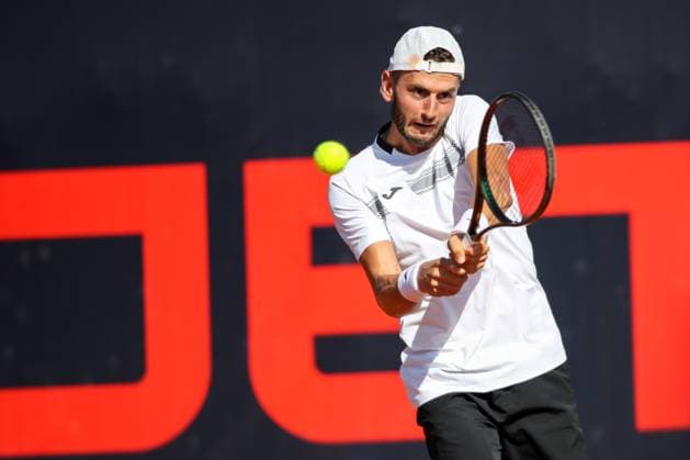 TENNIS - ATP, Tennis Herren Layjet Open BAD WALTERSDORF,AUSTRIA,21.SEP.23 - TENNIS - ATP Challenger Tour, Layjet Open. Image shows Raul Brancaccio (ITA).  GEPAxpictures xMaticxKlansek