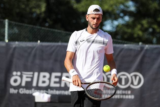 TENNIS - ATP, Tennis Herren Layjet Open BAD WALTERSDORF,AUSTRIA,21.SEP.23 - TENNIS - ATP Challenger Tour, Layjet Open. Image shows Raul Brancaccio (ITA).  GEPAxpictures xMaticxKlansek