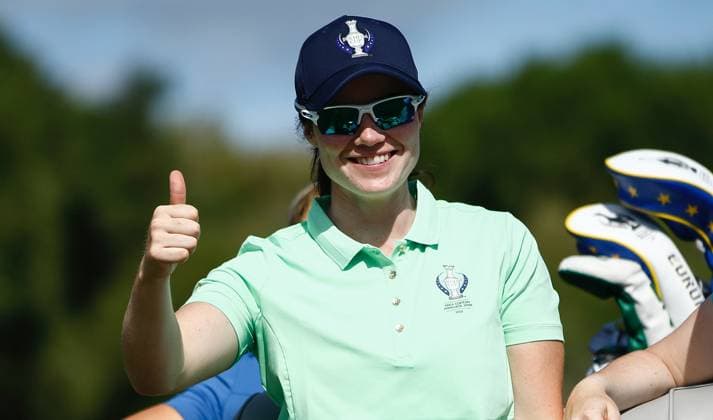 2023 Solheim Cup, Finca Cortesin, Andalucia, Spain 21 9 2023 Ireland™s Leona Maguire Leona Maguire 21 9 2023  Copyright: x INPHO MartinxSirasxLimax _MS08664