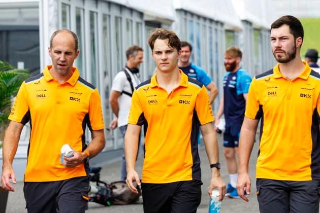 21st September 2023; Suzuka Circuit, Suzuka, Japan; 2023 Formula 1 Lenovo Japanese Grand Prix; Arrival and Inspection Day; Number 81 McLaren driver Oscar Piastri at the Japanese Formula 1  ActionPlus12555621 StephenxBlackberry