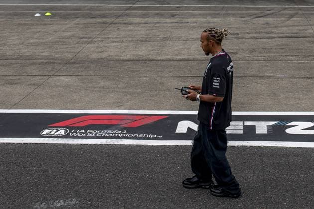 Suzuka - 21-09-2023, Suzuka International Racing Course, Lewis Hamilton at the Formula 1 Japan Grand Prix 2023 Thursday Formula 1 Japan Grand Prix 2023 Thursday  x22436017x Copyright: