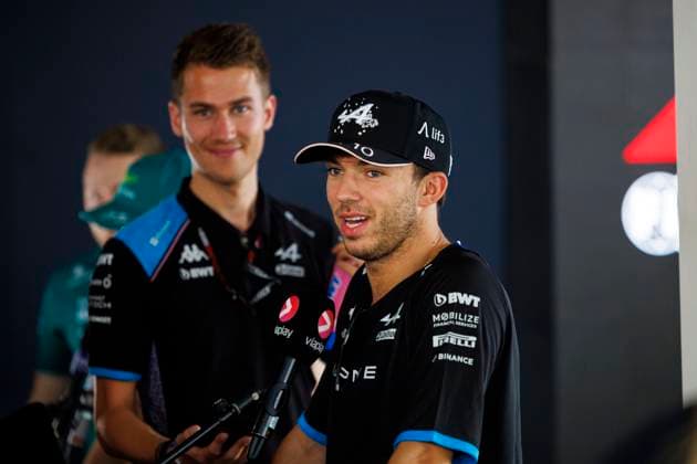 21st September 2023; Suzuka Circuit, Suzuka, Japan; 2023 Formula 1 Lenovo Japanese Grand Prix; Arrival and Inspection Day; Number 10 Alpine driver Pierre Gasly arrives  ActionPlus12555656 StephenxBlackberry