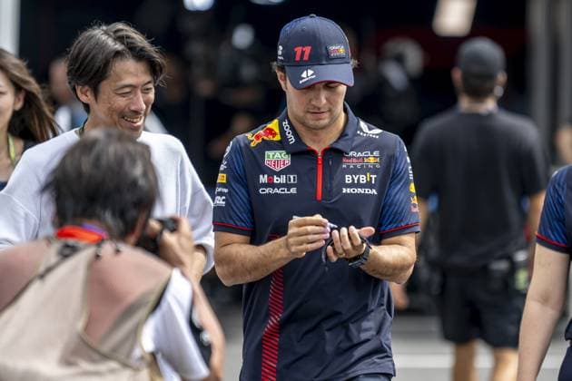 Suzuka - 21-09-2023, Suzuka International Racing Course, Sergio Perez at the Formula 1 Japan Grand Prix 2023 Thursday Formula 1 Japan Grand Prix 2023 Thursday  x22436040x Copyright: