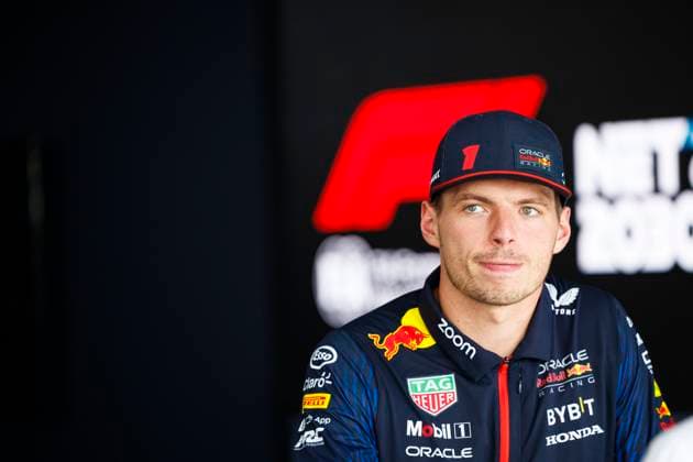 21st September 2023; Suzuka Circuit, Suzuka, Japan; 2023 Formula 1 Lenovo Japanese Grand Prix; Arrival and Inspection Day; Number 1 Red Bull driver Max Verstappen arrives and speaks to the press  ActionPlus12555661 StephenxBlackberry