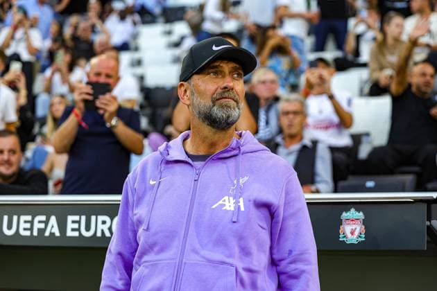 LASK v Liverpool Europa League 21 09 2023. Jurgen Klopp Manager of Liverpool during the Europa League match between LASK and Liverpool at Raiffeisen Arena, Linz, Austria on 21 September 2023. Editorial use only , Copyright: xNigelxKeenex PSI-18052-0009