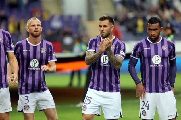 Royal Union Saint-Gilloise v Toulouse FC - UEFA Europa League ANDERLECHT-BELGIUN - SEPTEMBER 21 : during the UEFA Europa League Group E match between Royal Union Saint-Gilloise and Toulouse FC on {SEPTEMBER 21, 2023 in ANDERLECHT, BELGIUM, 21 Eeklo Belgium  Copyright: xJeffreyxGaensx xPhotoxNewsx
