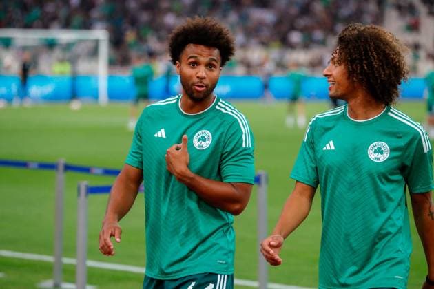 Panathinaikos F.C. v Villarreal CF UEFA Europa League Eric Palmer Brown of Panathinaikos F.C. during the UEFA Europa League match at the Olympic Stadium (Greece), Marousi Copyright: xYannisxHalasx FIL-18991-0025 UK Newspapers OUT