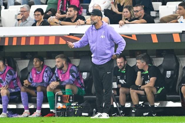 SOCCER - UEFA EL, LASK vs Liverpool LINZ,AUSTRIA,21.SEP.23 - SOCCER - UEFA Europa League, group stage, Linzer ASK vs Liverpool FC. Image shows head coach Juergen Klopp (Liverpool).  GEPAxpictures xDanielxSchoenherr