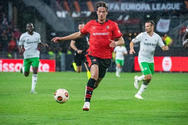 Bertug Yildirim (Stade Rennais) FOOTBALL : Stade Rennais x Maccabi Haifa - Ligue Europa - JournÃ e 1 - 21 09 2022 BaptisteAutissier Panoramic 