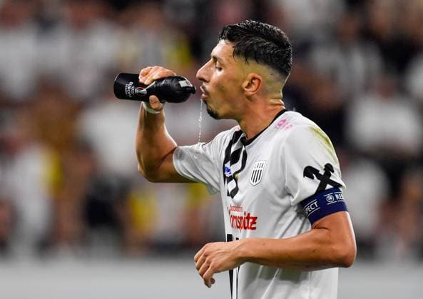 SOCCER - UEFA EL, LASK vs Liverpool LINZ,AUSTRIA,21.SEP.23 - SOCCER - UEFA Europa League, group stage, Linzer ASK vs Liverpool FC. Image shows Robert Zulj (LASK).  GEPAxpictures xAvnixRetkoceri