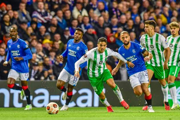 Football, EL, Glasgow Rangers - Betis Sevilla
