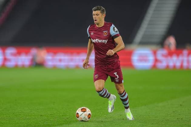 West Ham United v FC Backa Europa League 21 09 2023. West Ham United defender Aaron Cresswell (3) during the Europa League match between West Ham United and FC Backa at the London Stadium, London, England on 21 September 2023. London London Stadium England Editorial use only , Copyright: xToyinxOshodix PSI-18053-0014