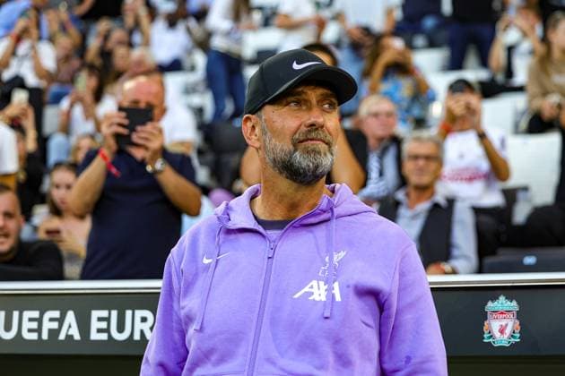 LASK v Liverpool Europa League 21 09 2023. Jurgen Klopp Manager of Liverpool during the Europa League match between LASK and Liverpool at Raiffeisen Arena, Linz, Austria on 21 September 2023. Editorial use only , Copyright: xNigelxKeenex PSI-18052-0052