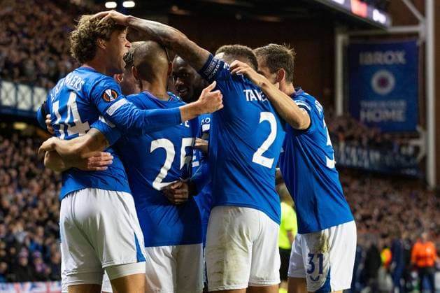Rangers v Real Betis, UEFA Europa League, Group C, Football, Ibrox Stadium, Glasgow, UK - 21 Sep 2023  Copyright: xKirkxO Rourke RangersxFC Shutterstockx 14112753cf