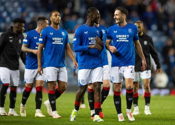 Rangers v Real Betis, UEFA Europa League, Group C, Football, Ibrox Stadium, Glasgow, UK - 21 Sep 2023  Copyright: xKirkxO Rourke RangersxFC Shutterstockx 14112753cn