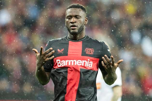 UEFA Europa League, Bayer Leverkusen BK Haecken, 21 09 2023 Victor BONIFACE Bayer 04 Leverkusen, 22 , UEFA Europa League, Bayer 04 Leverkusen BK Haecken, 1 group match, on 21 09 2023, BayArena, Leverkusen DFL regulations prohibit any use of photographs as image sequences and or quasi video Copyright: xBEAUTIFULxSPORTS Meuselx