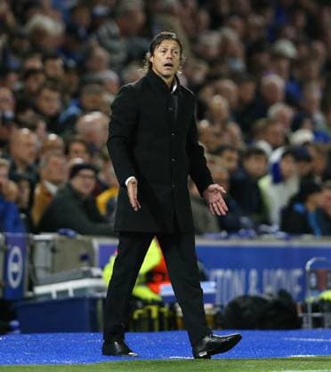 Brighton & Hove Albion v AEK Athens, UEFA Europa League, Group B, AMEX Community Stadium, Brighton, UK. - 21st September 2023 Matias Almeyda Manager of AEK Athens. - Brighton & Hove Albion v AEK Athens, UEFA Europa League, Group B, AMEX Community Stadium, Brighton, UK. - 21st September 2023. Brighton AMEX Community Stadium UK Copyright: xDanxWeirx CP_Brighton_AEK_Athens_08