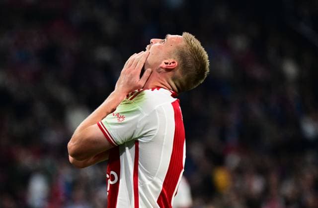 AMSTERDAM - Kenneth Taylor of Ajax during the UEFA Europa League match between Ajax Amsterdam and Olympique de Marseille at the Johan Cruijff ArenA on September 21, 2023 in Amsterdam, Netherlands. ANP OLAF KRAAK Group B - UEFA Europa League 2023 2024 xVIxANPxSportx xxANPxIVx 478913687 originalFilename: 478913687.jpg