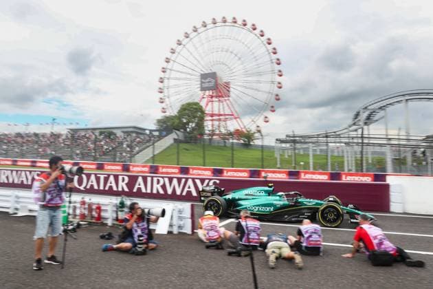 14 Fernando Alonso ESP, Aston Martin Aramco Cognizant F1 Team , F1 Grand Prix of Japan at Suzuka International Racing Course on September 22, 2023 in Suzuka, Japan Photo by HOCH ZWEI Suzuka Japan
