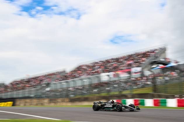 44 Lewis Hamilton GBR, Mercedes AMG Petronas F1 Team , F1 Grand Prix of Japan at Suzuka International Racing Course on September 22, 2023 in Suzuka, Japan Photo by HOCH ZWEI Suzuka Japan