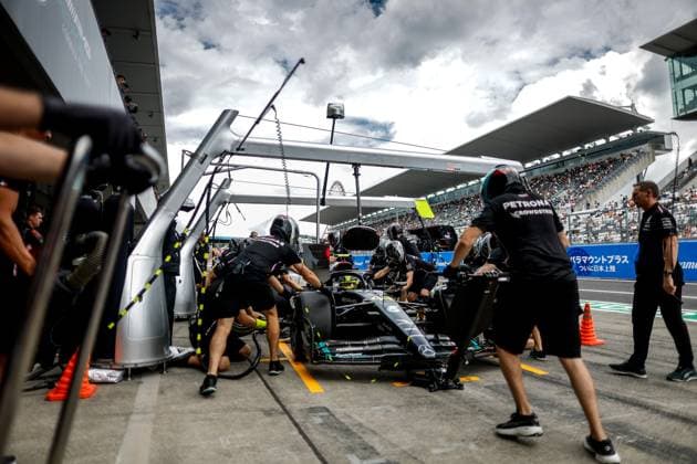 44 Lewis Hamilton GBR, Mercedes AMG Petronas F1 Team , F1 Grand Prix of Japan at Suzuka International Racing Course on September 22, 2023 in Suzuka, Japan Photo by HOCH ZWEI Suzuka Japan