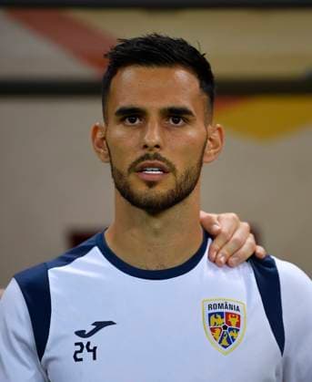Romania v Kosovo: Group I - UEFA EURO, EM, Europameisterschaft,Fussball 2024 European Qualifiers Marius Marin of Romania in action during the UEFA EURO 2024 European qualifier match between Romania and Kosovo at National Arena in Bucharest, Romania, on September 12, 2023 Bucharest Romania  Copyright: xAlexxNicodimx originalFilename:nicodim-romaniav230912_npuWs.jpg