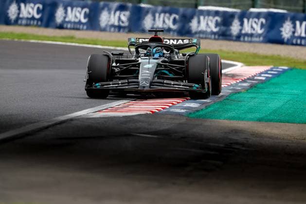 63 George Russell GBR, Mercedes AMG Petronas F1 Team , F1 Grand Prix of Japan at Suzuka International Racing Course on September 22, 2023 in Suzuka, Japan Photo by HOCH ZWEI Suzuka Japan