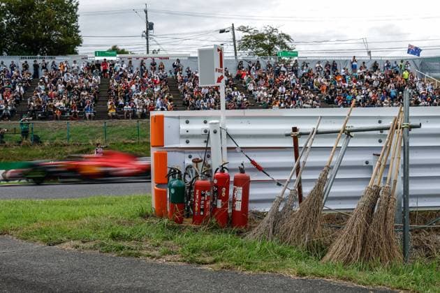 Suzuka circuit ambiance during the 2023 Formula 1 Lenovo Japanese Grand Prix, 16th round of the 2023 Formula One World Championship, WM, Weltmeisterschaft from September 22 to 24, 2023 on the Suzuka International Racing Course, in Suzuka - FORMULE 1 : Grand prix du Japon - FIA - Suzuka - 22 09 2023 DPPI Panoramic  00123036_F12023GP17JAP_JK175034
