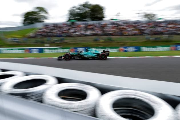 14 ALONSO Fernando (spa), Aston Martin F1 Team AMR23, action during the 2023 Formula 1 Lenovo Japanese Grand Prix, 16th round of the 2023 Formula One World Championship, WM, Weltmeisterschaft from September 22 to 24, 2023 on the Suzuka International Racing Course, in Suzuka - FORMULE 1 : Grand prix du Japon - FIA - Suzuka - 22 09 2023 DPPI Panoramic  00123036_F12023GP17JAP_JK175075
