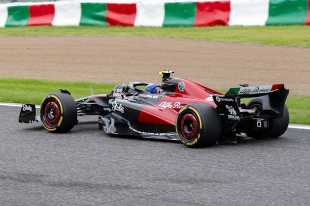 September 22, 2023, Suzuka, Mie Prefecture, Japan: ZHOU GUANYU (CHN) of Alfa Romeo 24 races during FP1 on Practice Day at the Formula 1 Japanese Grand Prix. Suzuka Japan - ZUMAb177 20230922_aap_b177_126 Copyright: xTaidghxBarronx