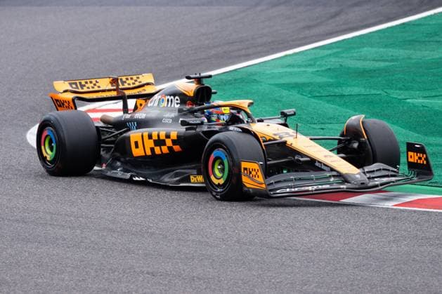 September 22, 2023, Suzuka, Mie Prefecture, Japan: OSCAR PIASTRI (AUS) of McLaren 81 races during FP1 on Practice Day at the Formula 1 Japanese Grand Prix. Suzuka Japan - ZUMAb177 20230922_aap_b177_168 Copyright: xTaidghxBarronx