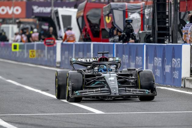 Suzuka - 22-09-2023, Suzuka International Racing Course, George Russell at the Formula 1 Japan Grand Prix 2023 Friday Formula 1 Japan Grand Prix 2023 Friday  x22449805x Copyright: