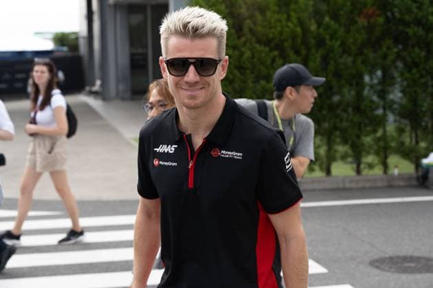 September 23, 2023, Suzuka, Mie Prefecture, Japan: NICO HULKENBERG (GER) of Haas F1 Team 27 arrives to the paddock for Qualifying for the 2023 Formula 1 Japanese Grand Prix Suzuka Japan - ZUMAb177 20230923_aap_b177_007 Copyright: xTaidghxBarronx