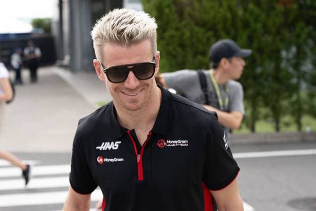 September 23, 2023, Suzuka, Mie Prefecture, Japan: NICO HULKENBERG (GER) of Haas F1 Team 27 arrives to the paddock for Qualifying for the 2023 Formula 1 Japanese Grand Prix Suzuka Japan - ZUMAb177 20230923_aap_b177_029 Copyright: xTaidghxBarronx